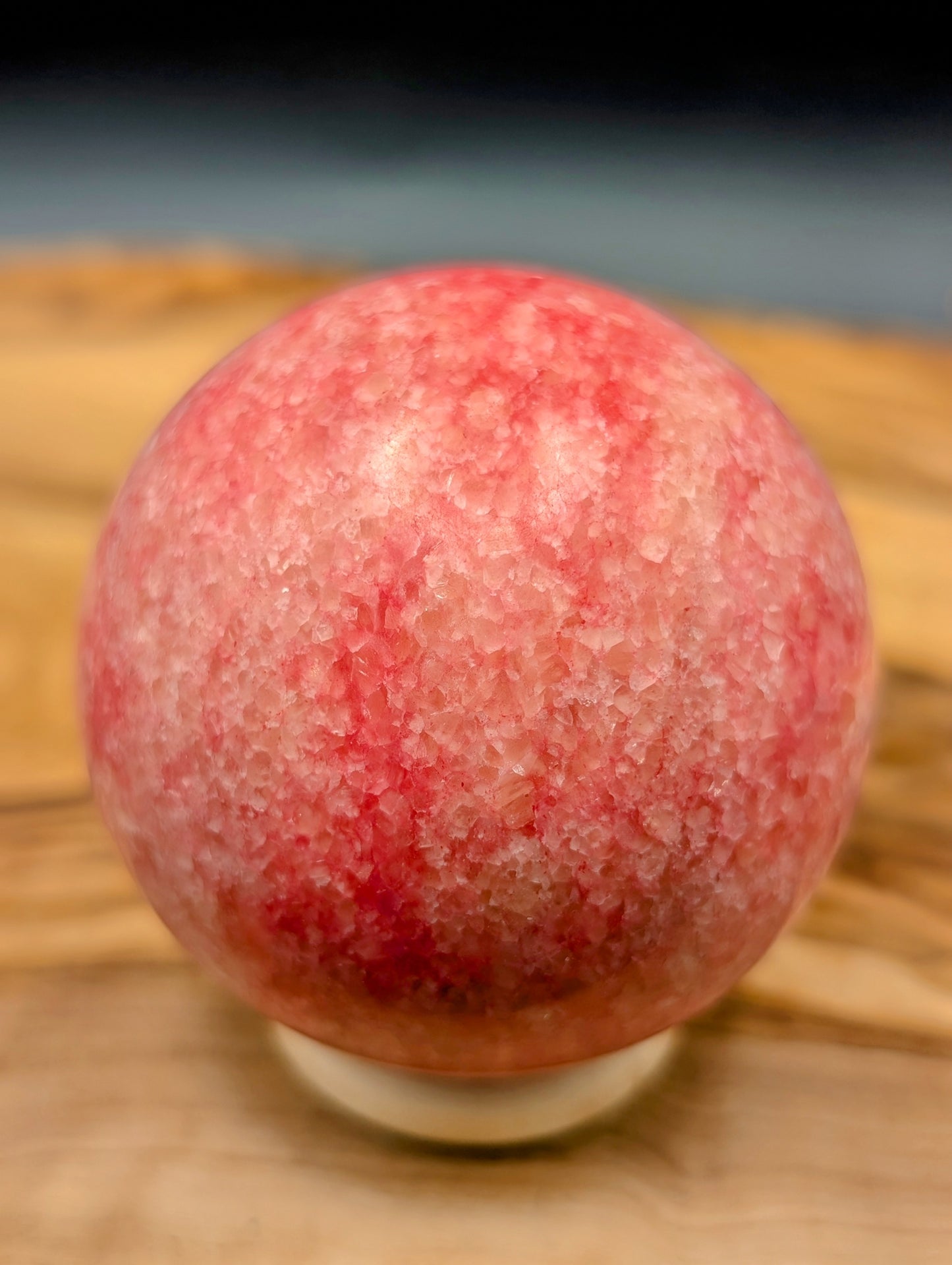 Thulite Sphere