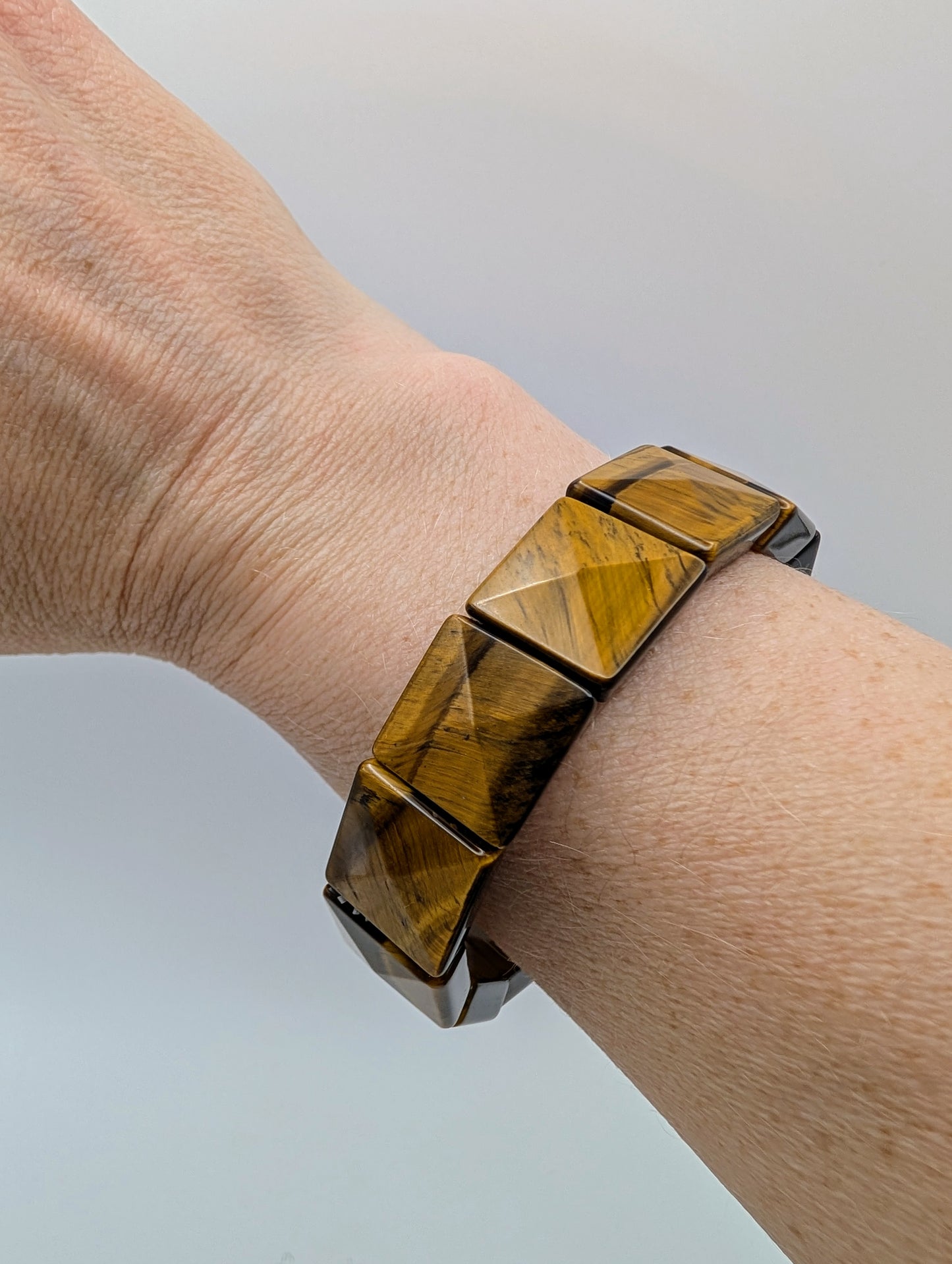 Tigers Eye Bangle Bracelet