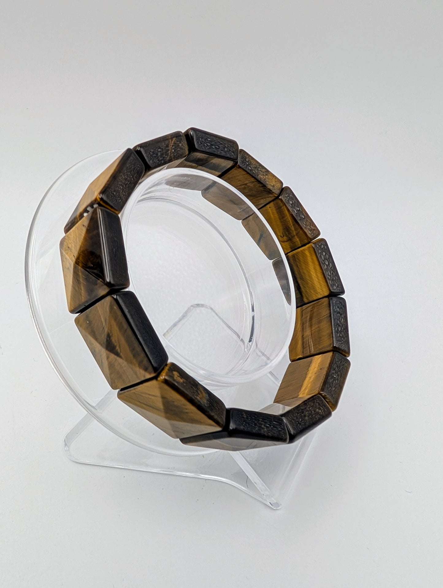 Tigers Eye Bangle Bracelet