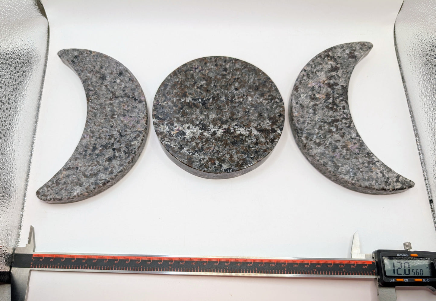 Triple Moon in Yooperlite - UV Reactive Set!