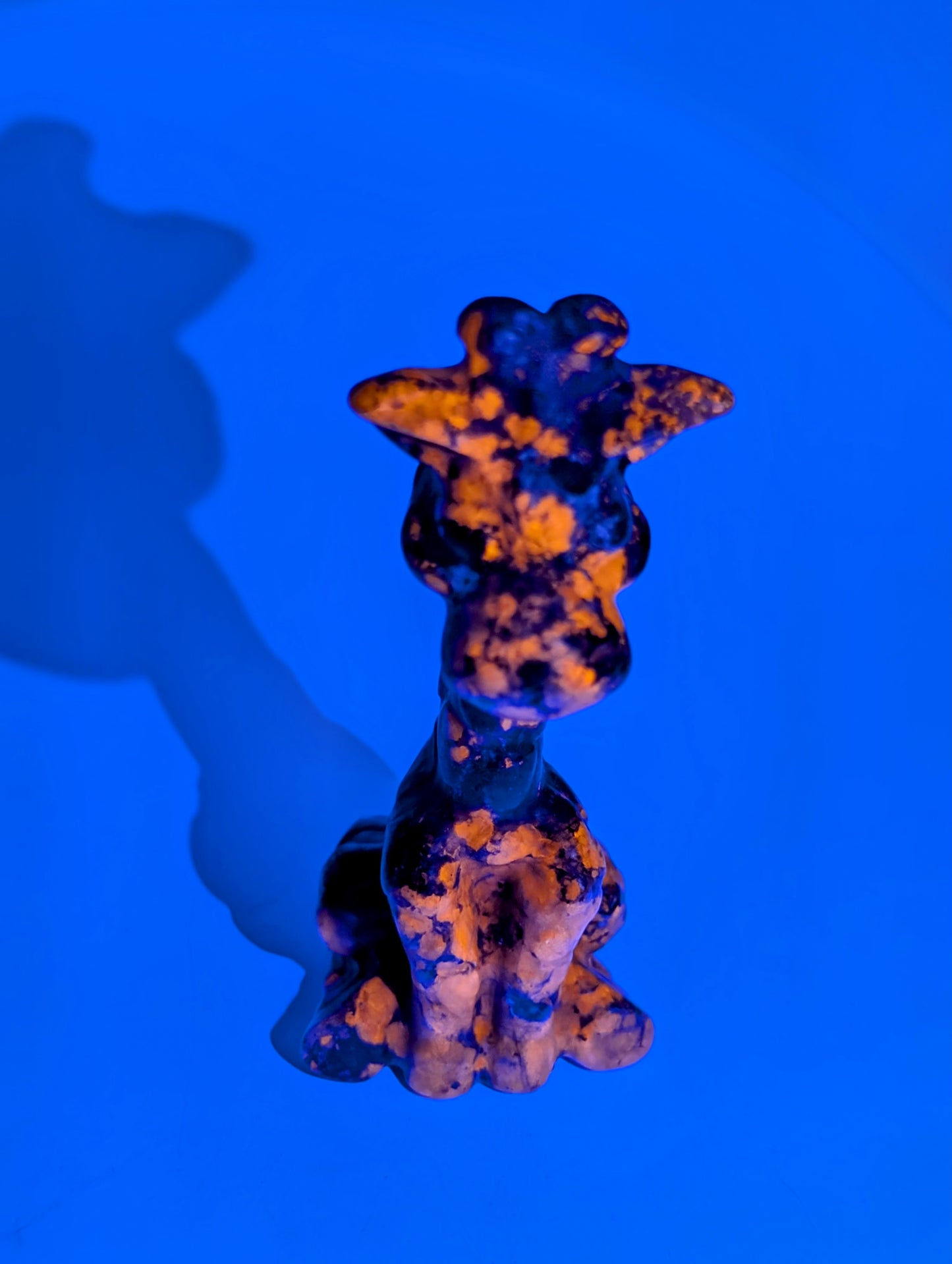 Crystal Giraffe Carvings in Various Stones
