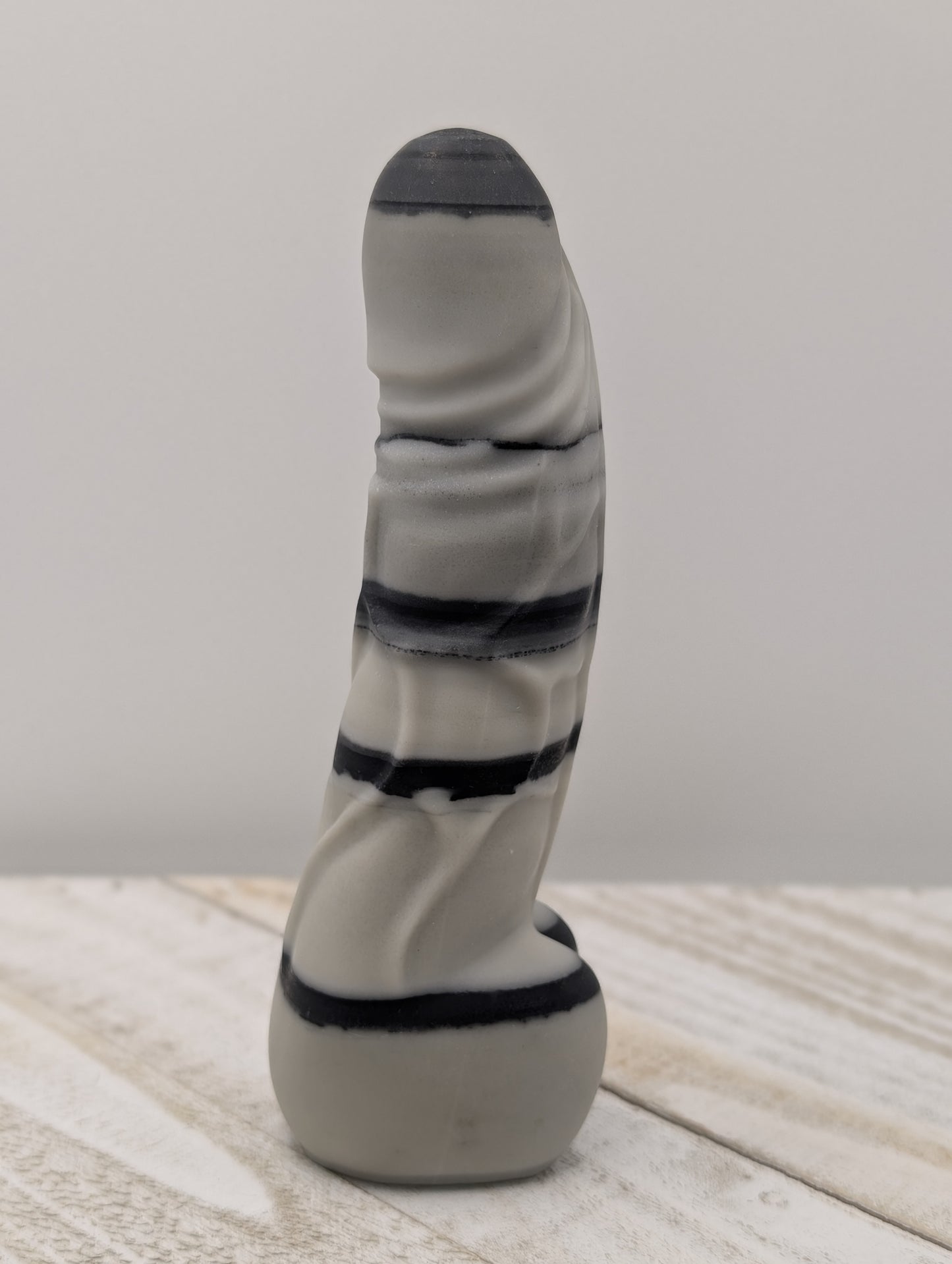 Crystal Carving, Large Phallus - Men's Penis (Garden Quartz, Sodalite, Rose Quartz, Zebra Jasper)