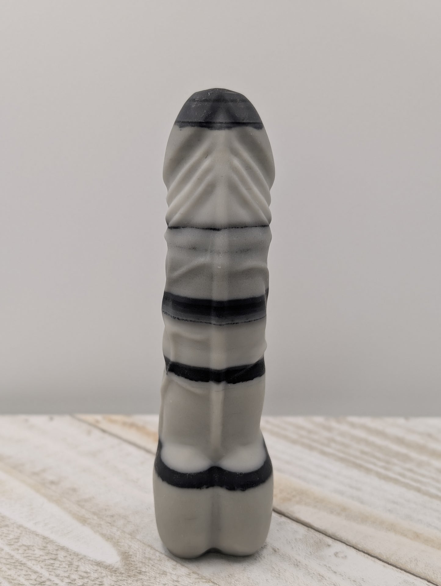 Crystal Carving, Large Phallus - Men's Penis (Garden Quartz, Sodalite, Rose Quartz, Zebra Jasper)