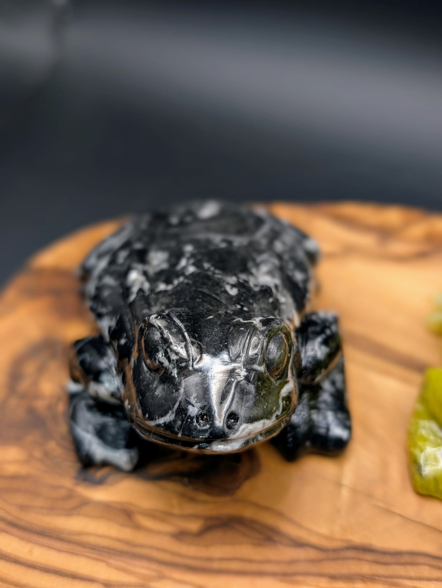 Crystal Frog Carvings