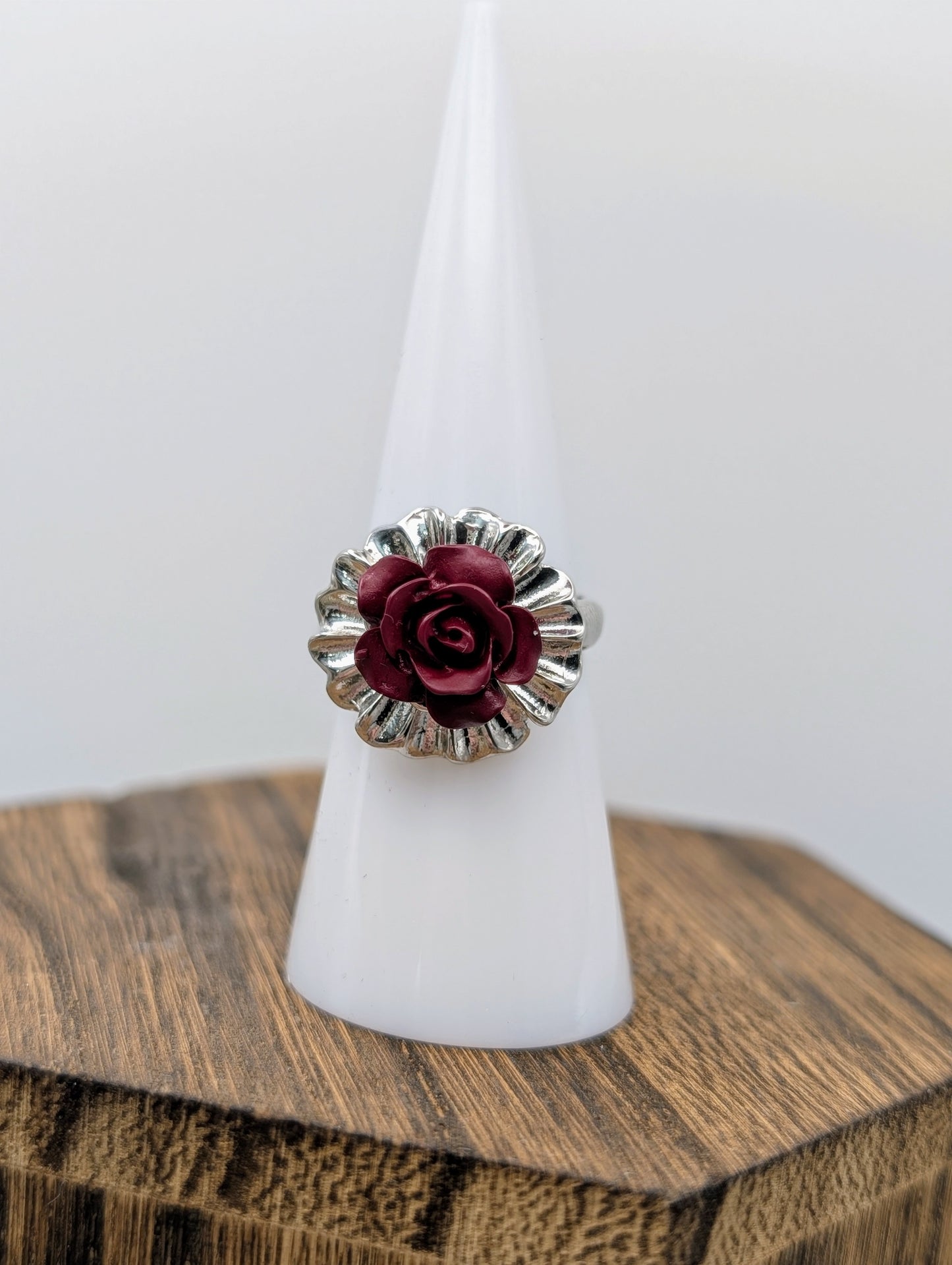 Semi Precious Crystal Gemstones & Birthstone Rings in Common Silver