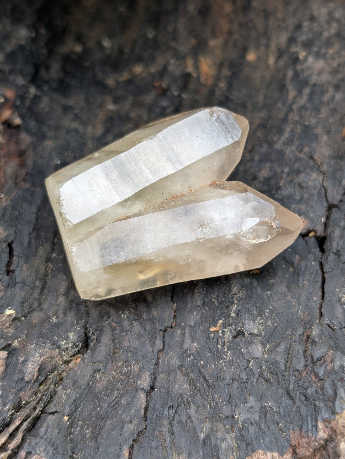 Natural Raw Untreated Citrine Cluster - Mid Grade