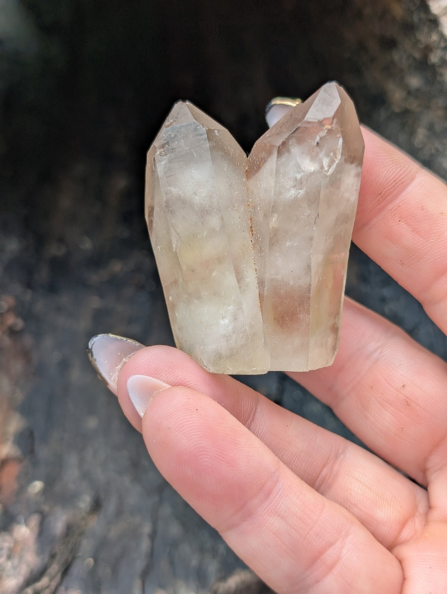 Natural Raw Untreated Citrine Cluster - Mid Grade