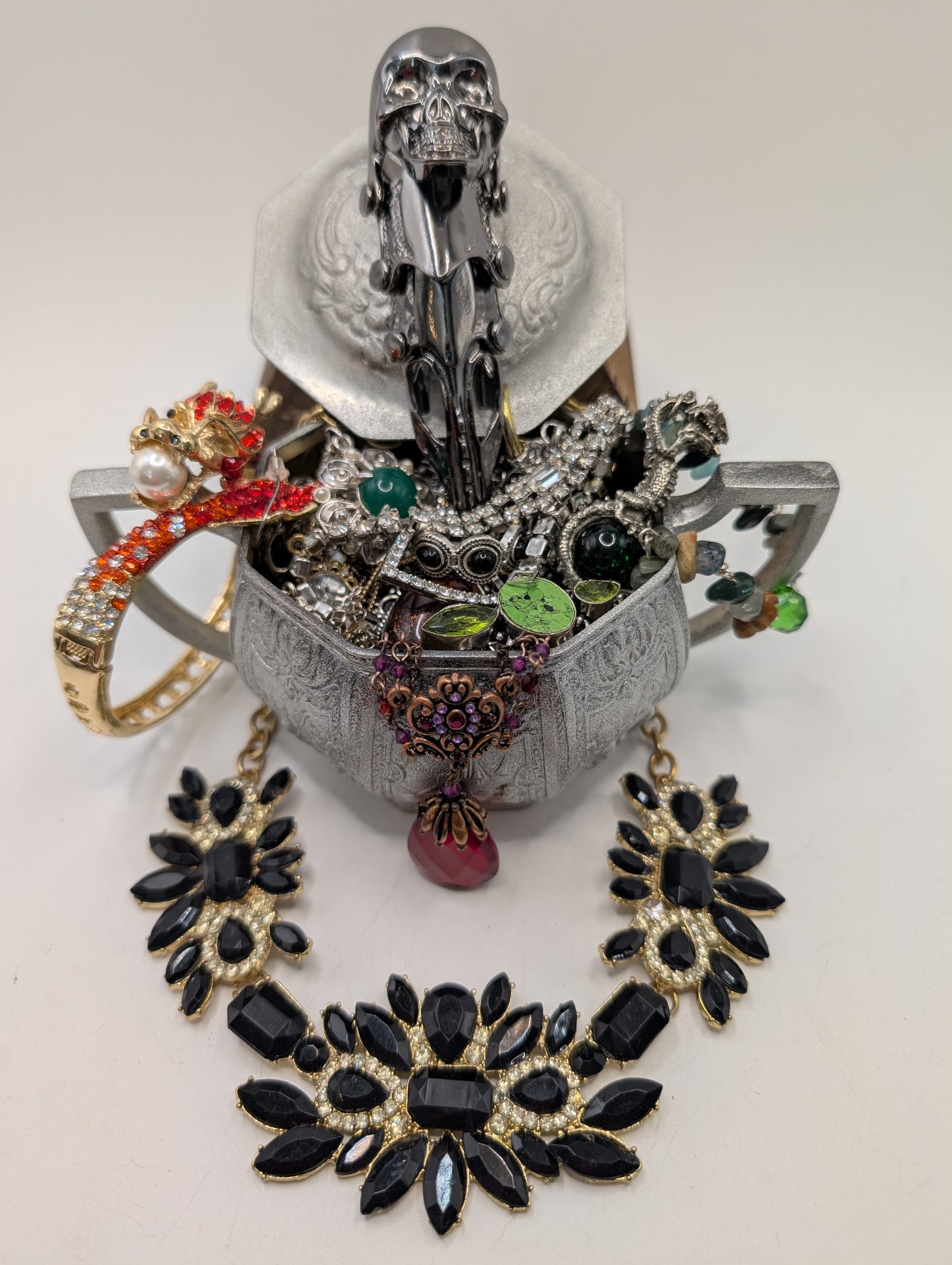 Dragon's Hoard Jewelry Cauldron