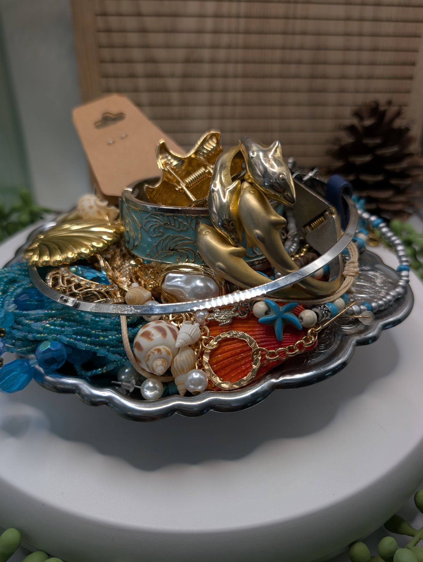 Mystery Jewelry Jar - Mermaid Siren Themed