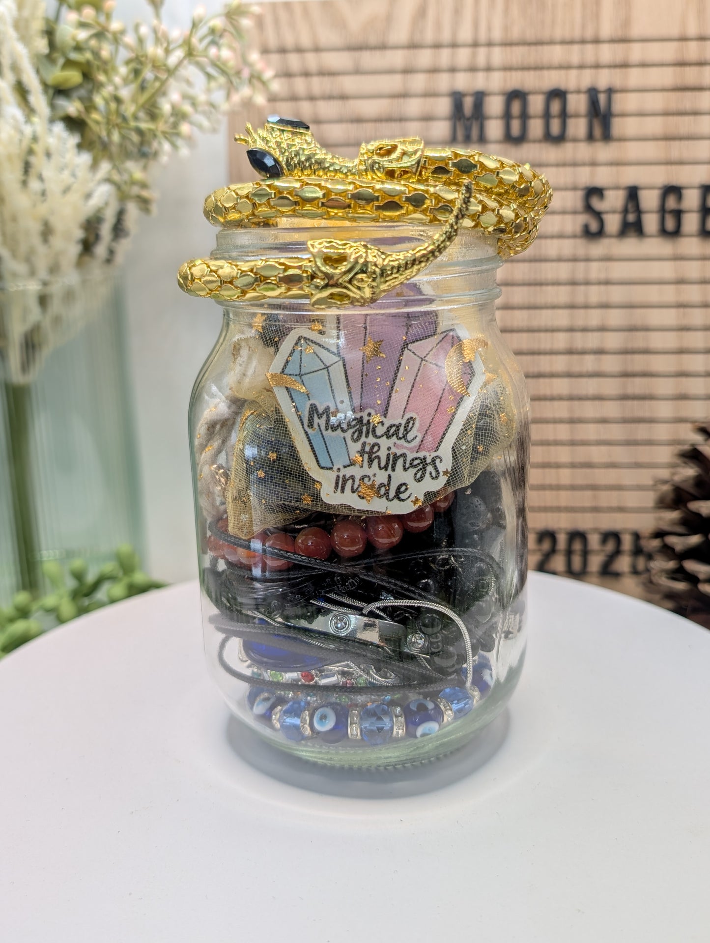 Mystery Jewelry Jar - Witch