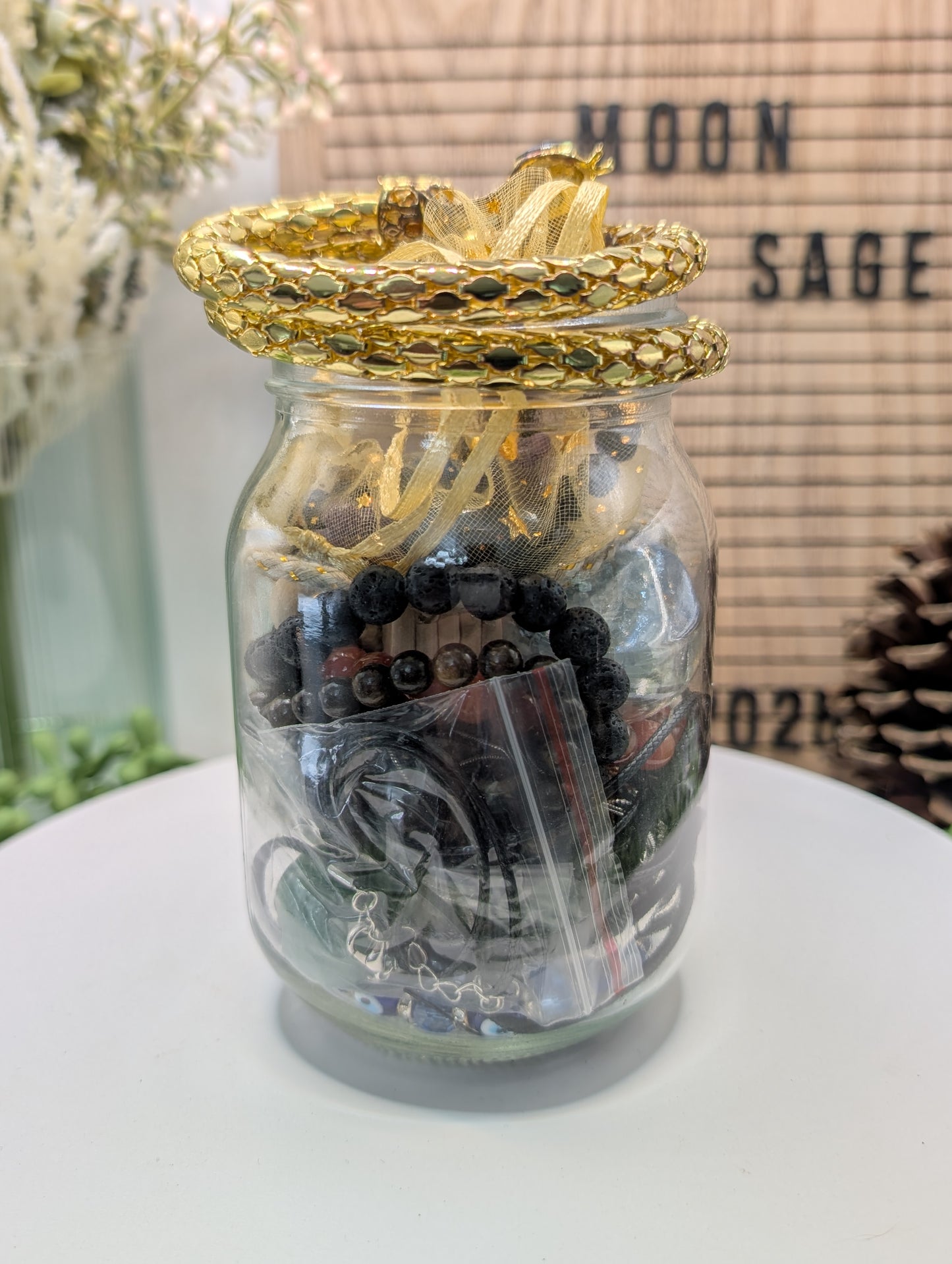 Mystery Jewelry Jar - Witch