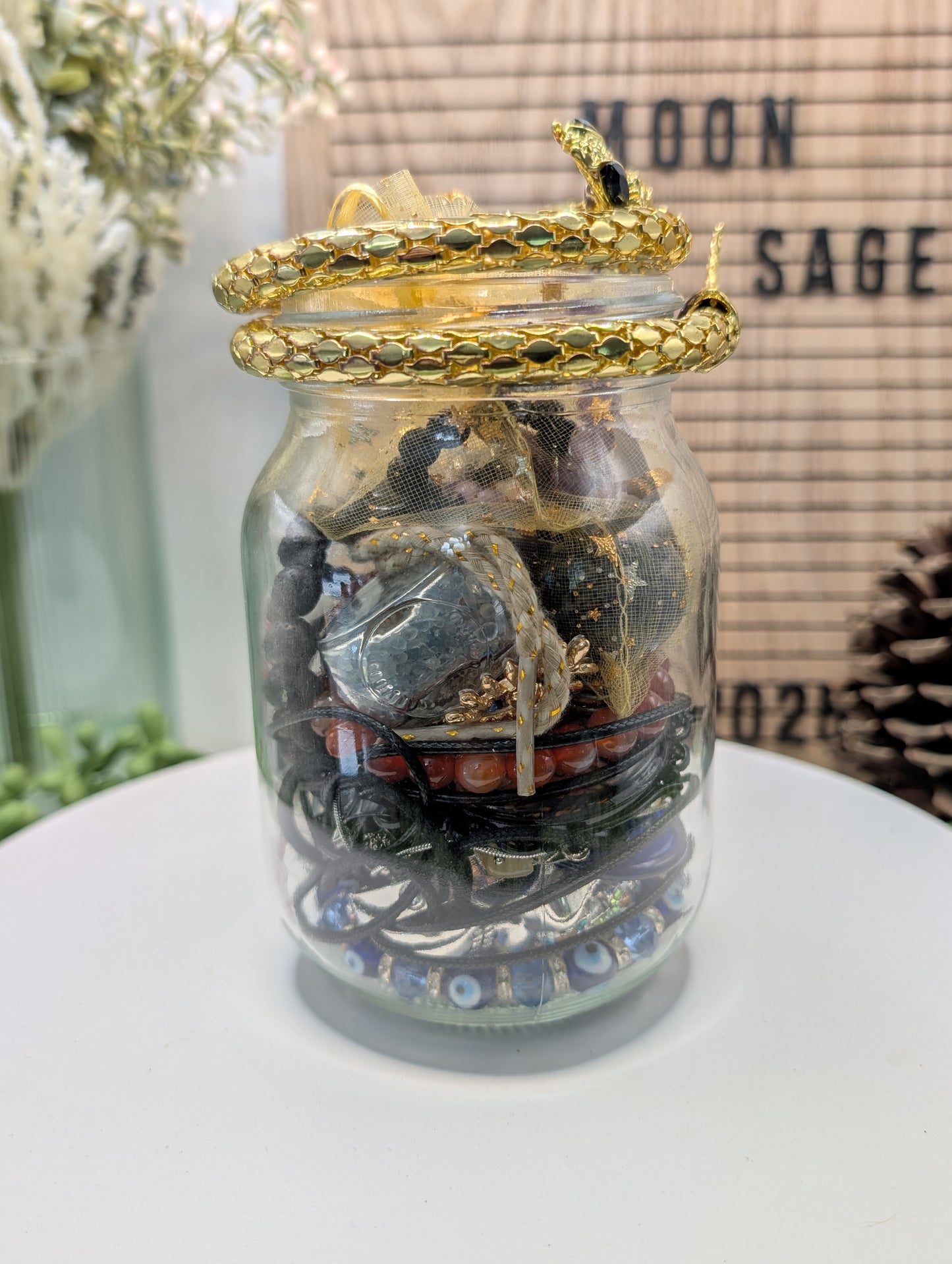 Mystery Jewelry Jar - Witch