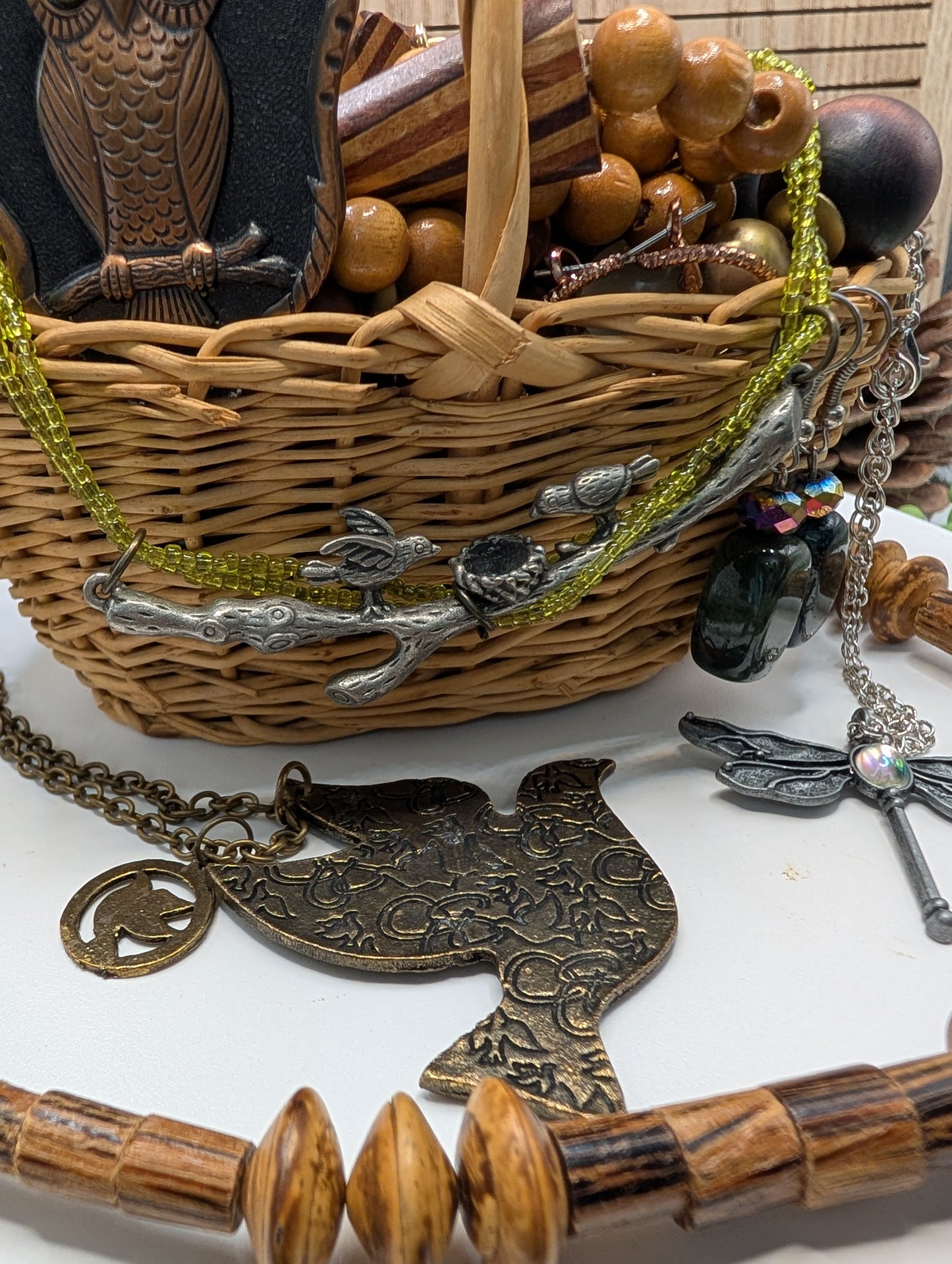 Mystery Jewelry Jar - Woodland Creatures