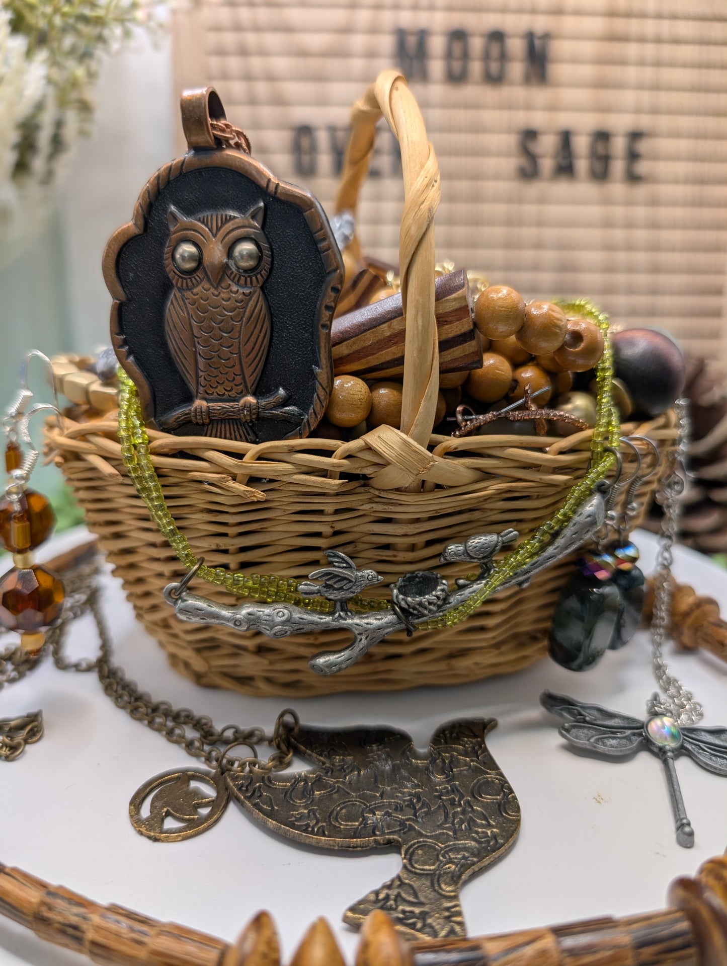 Mystery Jewelry Jar - Woodland Creatures
