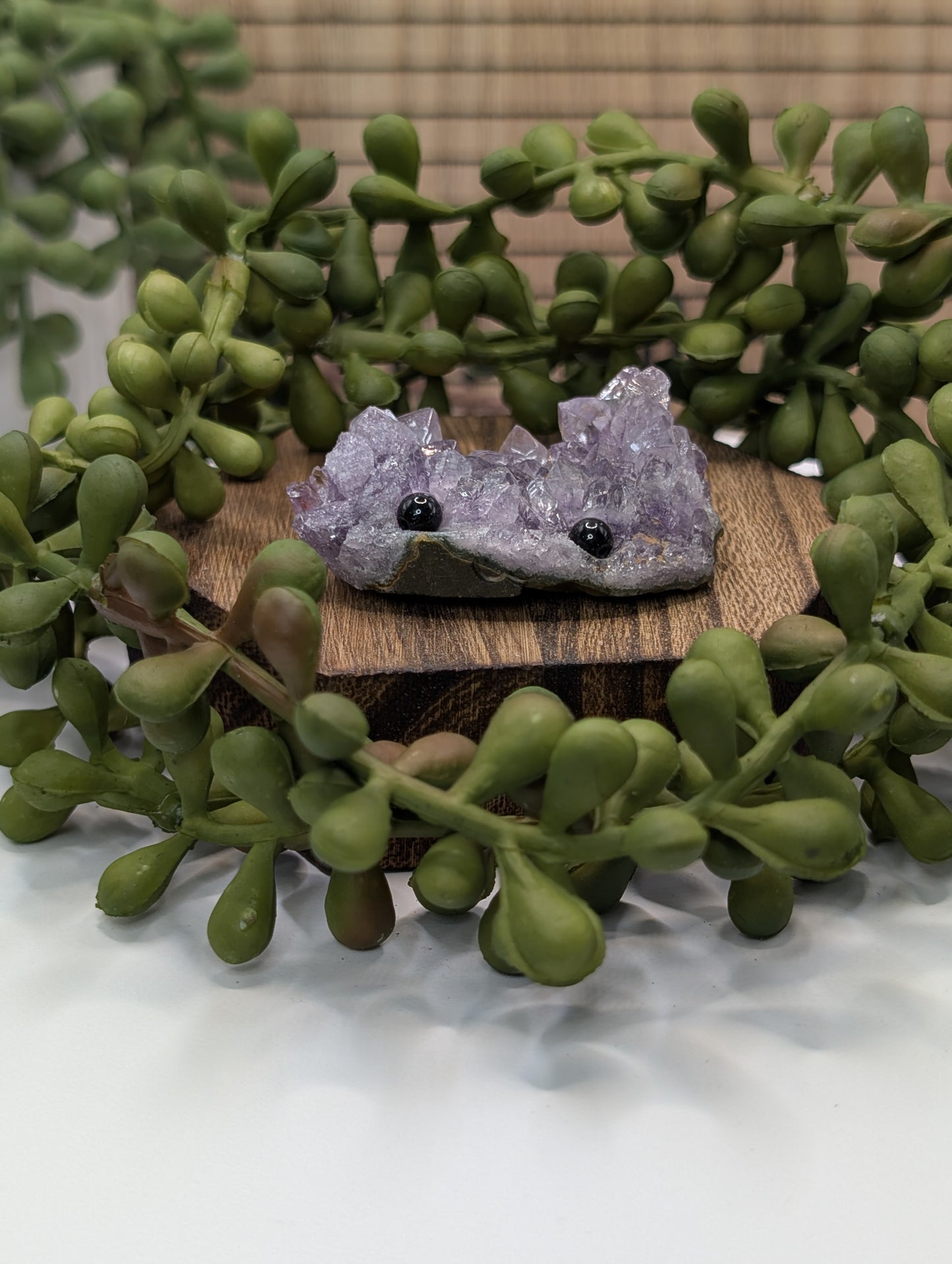 Amethyst Cluster Rock Buddies aka Hedgehogs - Up For Adoption!