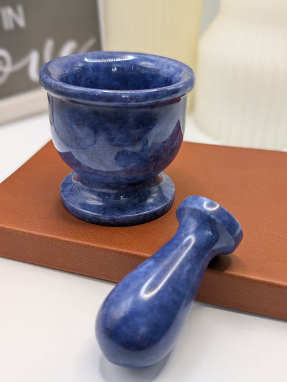 Natural Mixed Stones - Mortar & Pestle Sets "Stunningly Beautiful"
