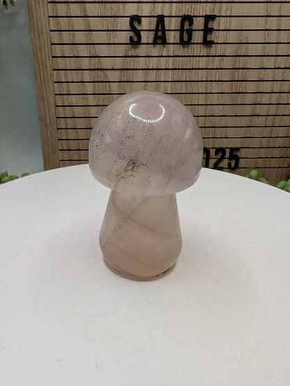 Light Purple Fluorite Mushroom - Healing Crystal
