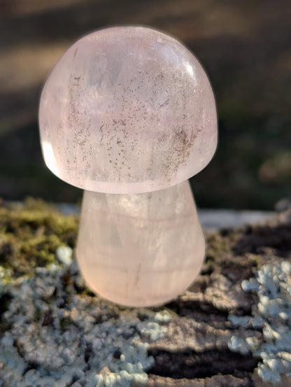 Light Purple Fluorite Mushroom - Healing Crystal