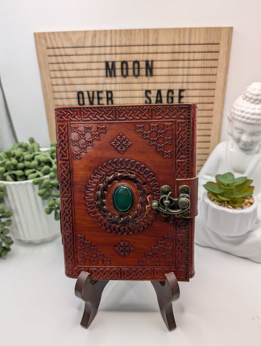 Genuine Leather Hocus Pocus Journal - 5 x 7 Size