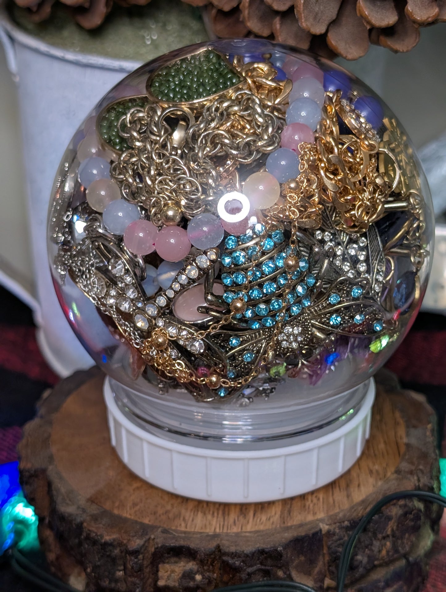 Holiday Jewelry Jar Ornaments