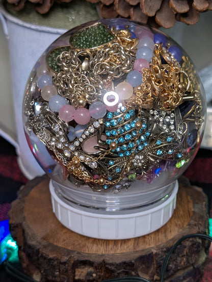 Holiday Jewelry Jar Ornaments