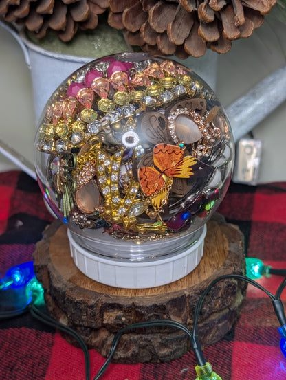 Holiday Jewelry Jar Ornaments
