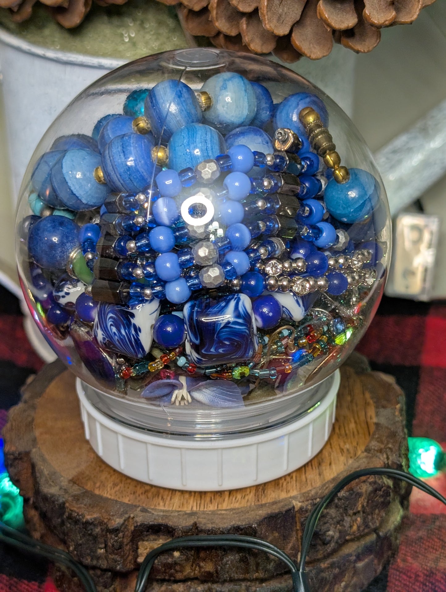 Holiday Jewelry Jar Ornaments