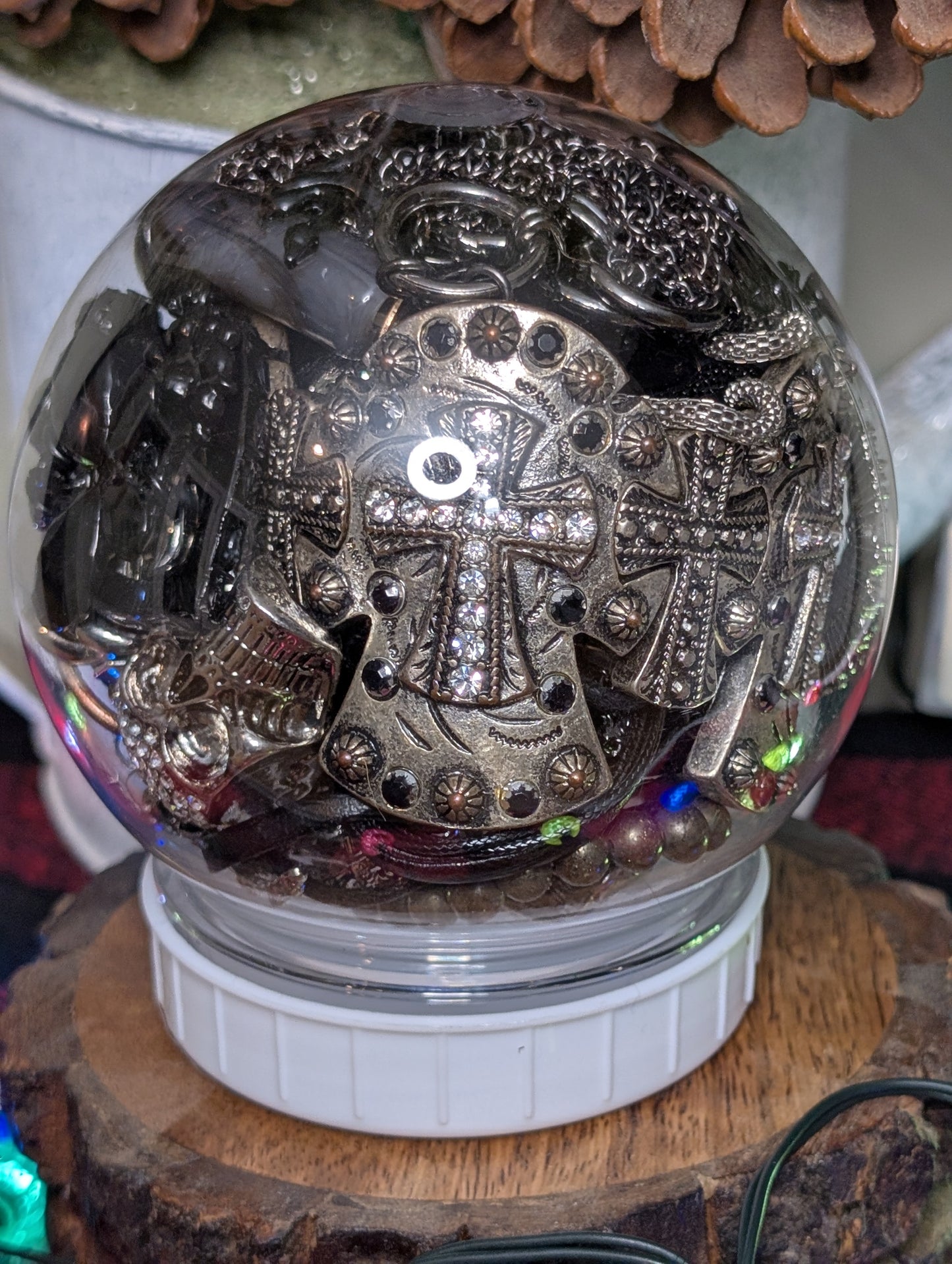 Holiday Jewelry Jar Ornaments