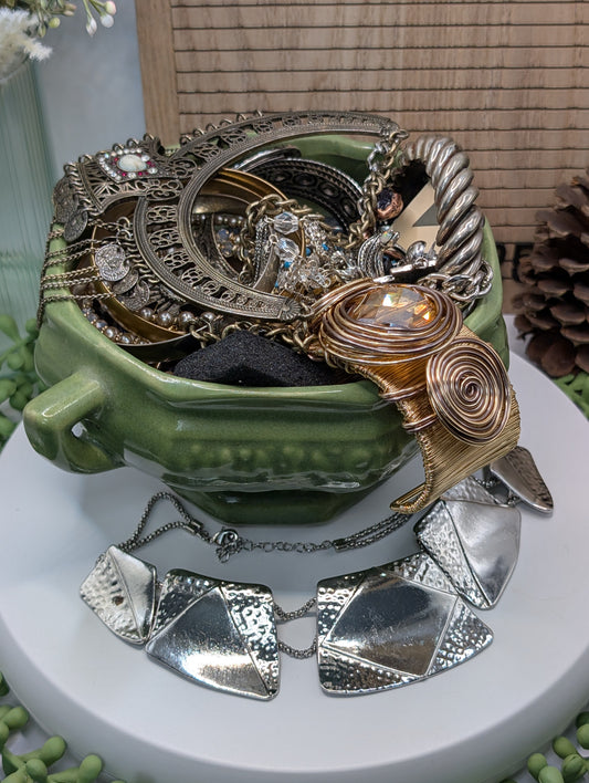 Mystery Jewelry Jar - Goddess Hecate Inspired