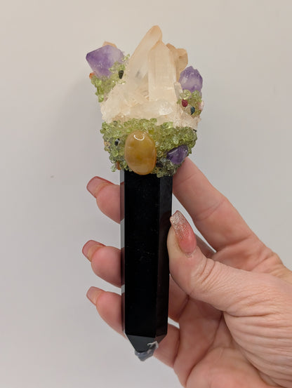 Fairy Crystal Wands In Various Stones