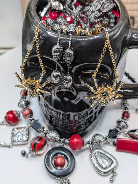 Mystery Jewelry Jar - Witch / Gothic Themed