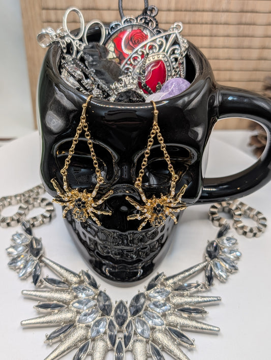 Mystery Jewelry Jar - Gothic Themed