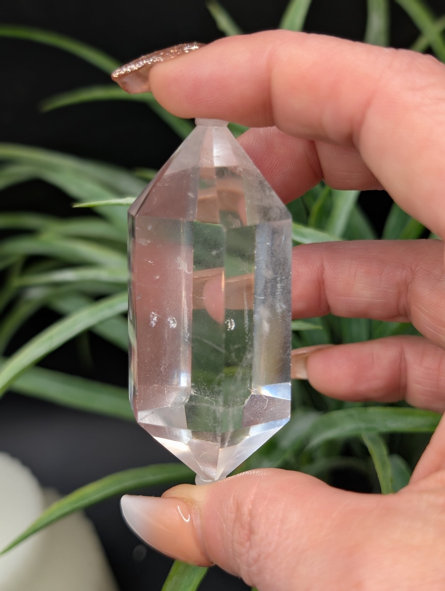 Clear Quartz Double Terminated Points with Superb Clarity!!