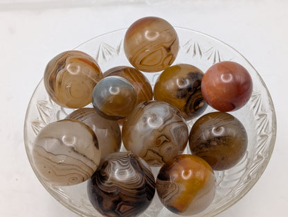 Small Carnelian Spheres with Great Banding!!