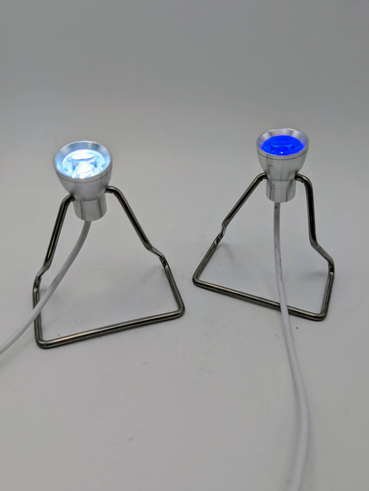 Small Spotlight USB Light in White and UV/Black Light