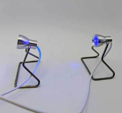 Small Spotlight USB Light in White and UV/Black Light