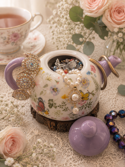 Tea Party Treasures Jewelry Jar Set