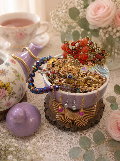 Tea Party Treasures Jewelry Jar Set