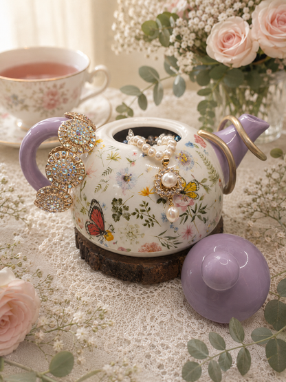Tea Party Treasures Jewelry Jar Set