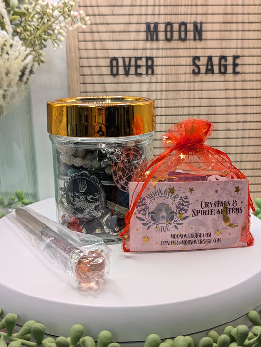 Mystery Jewelry Jar - Witch
