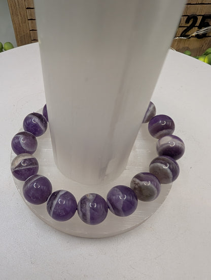 Amethyst Beaded Bracelet