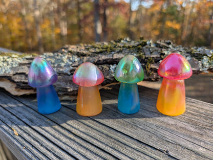 Aura Selenite Mushroom