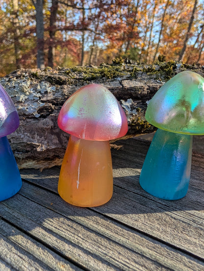 Aura Selenite Mushroom