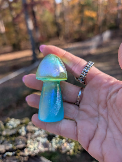 Aura Selenite Mushroom