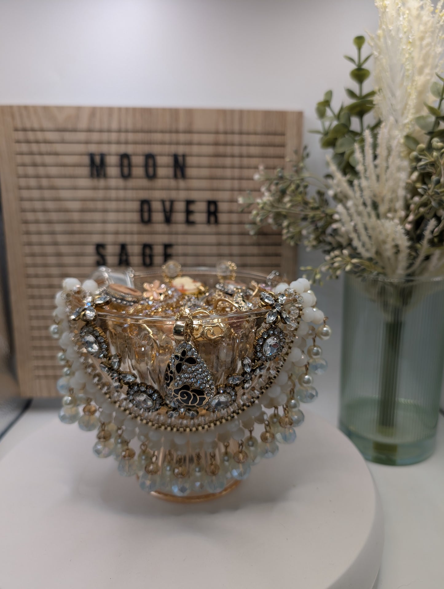 Champagne Dreams Jewelry Bowl
