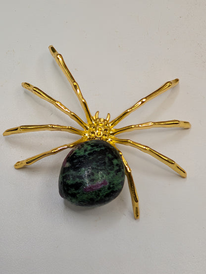Crystal Spiders - Gemstone Healing Decor