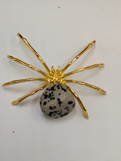 Crystal Spiders - Gemstone Healing Decor