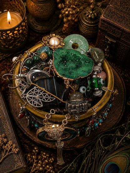 Forest Wanderer Jewelry Jar