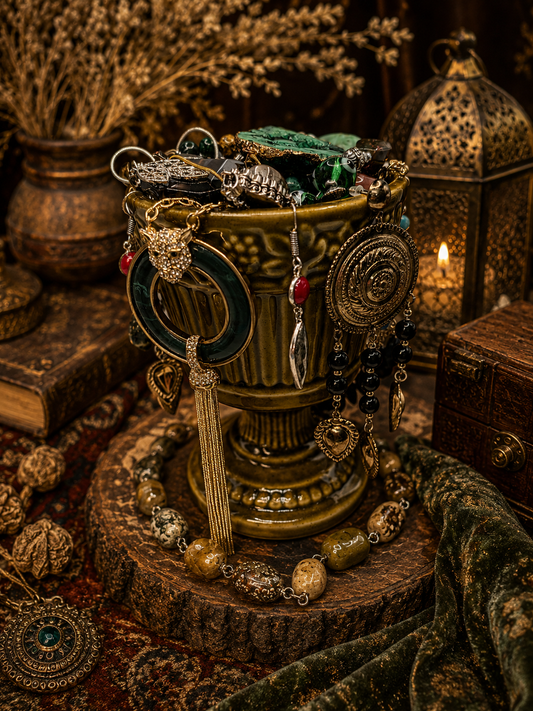 Forest Wanderer Jewelry Jar