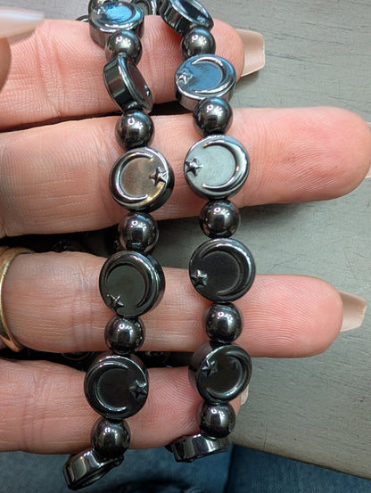 Hematite Beaded Bracelets